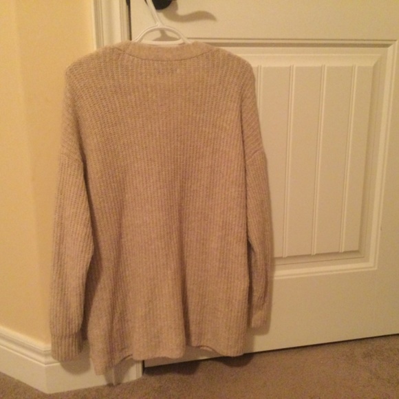 American Eagle Oversized Knit Cardigan Sz S - Picture 6 of 7